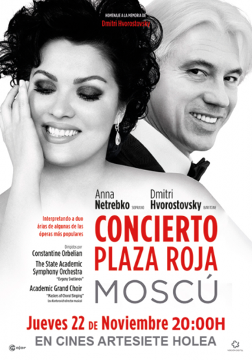 Regalamos una entrada doble para ver el concierto de la Plaza Roja de Moscú en la Temporada Clásica de Holea