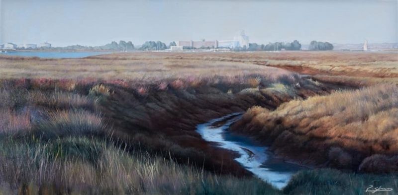 Gómez Prieto muestra su obra en la Caja Rural del Sur