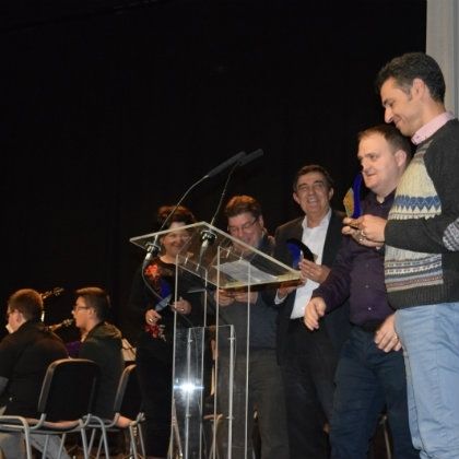 Unas 300 personas asisten en Trigueros al concierto enmarcado en el Encuentro provincial de Conservatorios