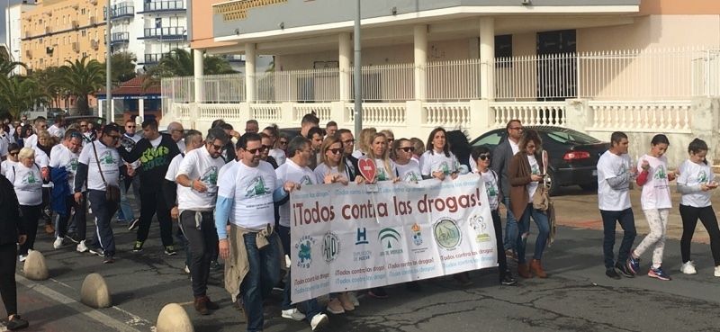 Los isleños marchan un año más contra las drogas