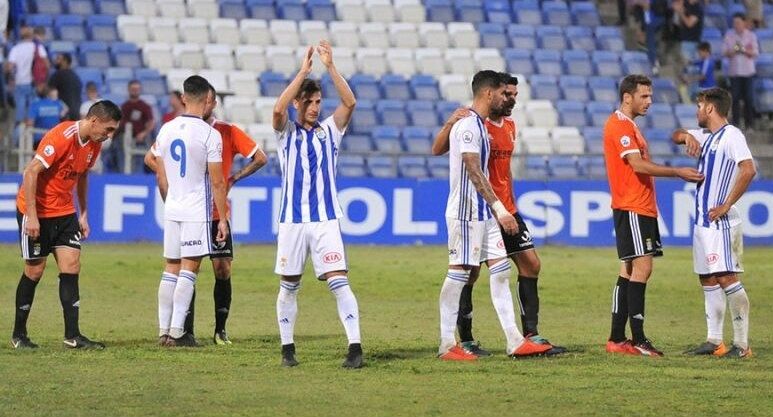 El Recre rinde casi igual en casa que a domicilio y ahora afrontará tres de sus cuatro próximos partidos en el Colombino