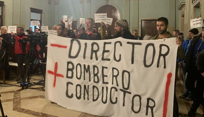 Los bomberos, en pie de guerra