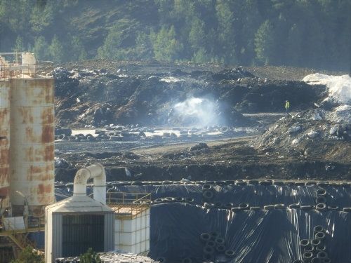 Ecologistas en Acción pide amparo al Defensor del Pueblo Andaluz por el vertedero tóxico de Nerva