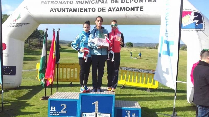 Moisés Antonete y Lidia Rodríguez ganan el Cross del Pavo en Ayamonte