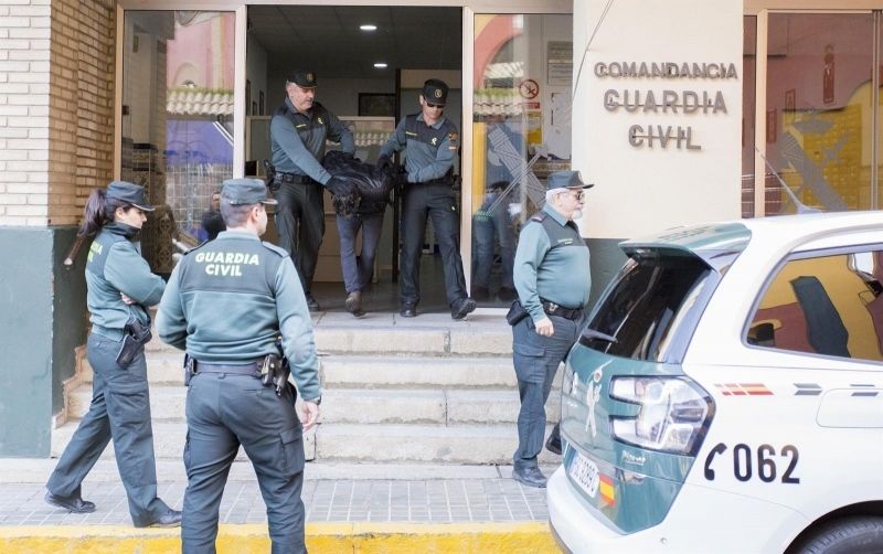 Trasladan a Bernardo Montoya de la Comandancia de la Guardia Civil tras confesar que mató a Laura