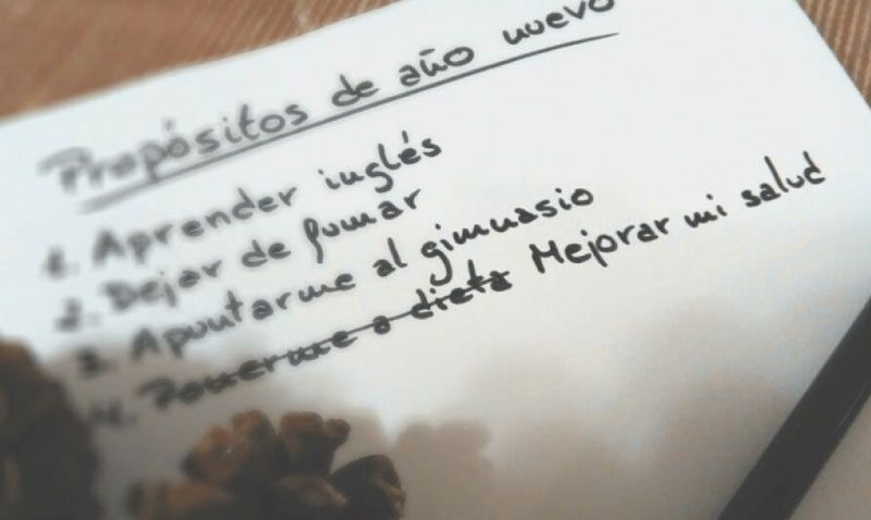 Propósitos de Año Nuevo: claves para cumplirlos
