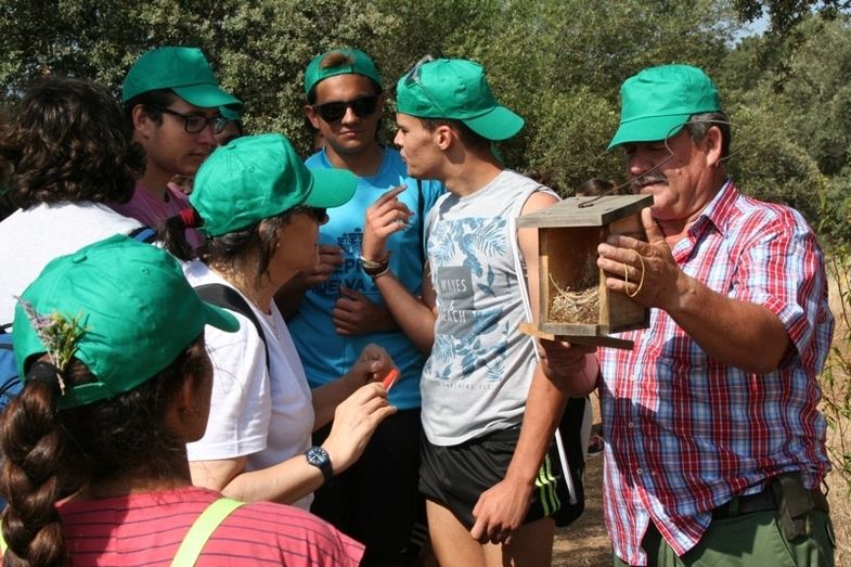 El 'Huerto Ramírez' cierra un nuevo año como puntal de la educación ambiental para la juventud onubense