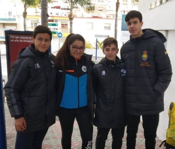 Los moguereños Daniel Serrano, Juan Domínguez, Samuel Ramos y Claudia Bermúdez estarán en el Campeonato de España