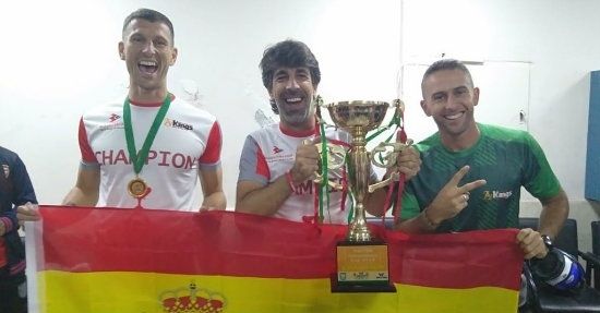 El preparador físico onubense Javier Sánchez Flores conquista la Walton Independence Cup de Bangladesh