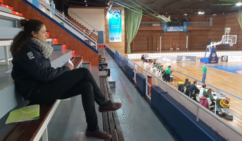 Isa Sánchez, ojeadora de lujo en el Campeonato de España Infantil y Cadete