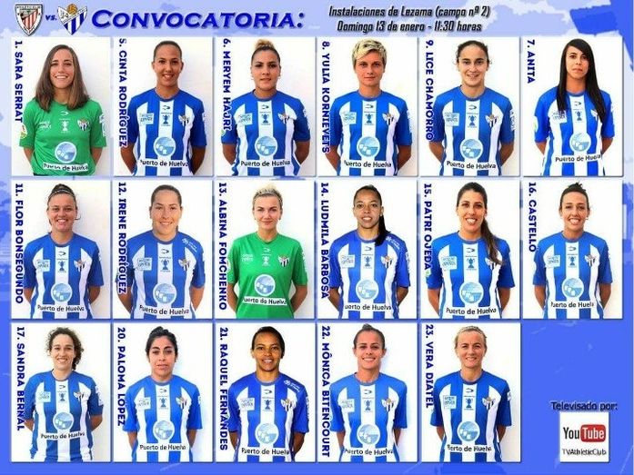 El Sporting Huelva, con la baja de última hora de Elena Pavel, busca rugir como un 'león' en Lezama