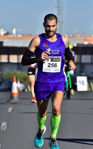 Los portugueses Roberto Ladeiras y Rosario Maria Partida ganan la Media Maratón de Ayamonte