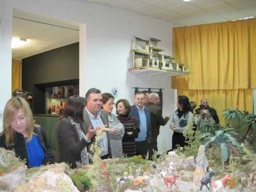 Los Belenistas de La Palma celebran la Navidad con las miras puestas en el Encuentro Belenista Andaluz