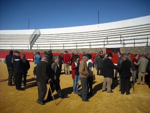 Espectacular restauración de la plaza de toros de Cortegana