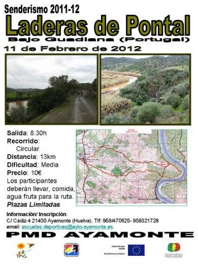 El Patronato de Deportes de Ayamonte continúa con su programa de rutas de senderismo