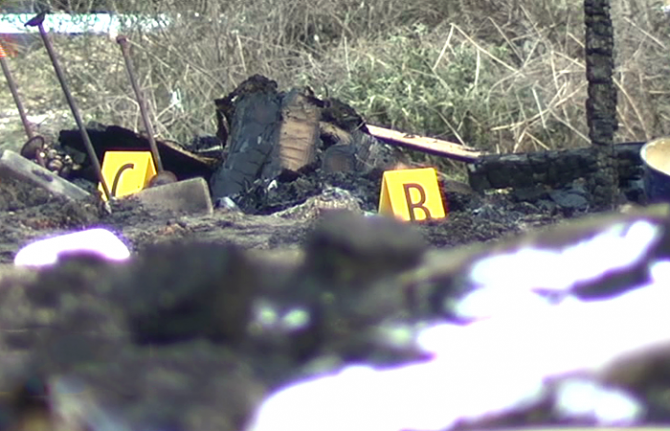 Detienen a una persona por el incendio de una chabola en Palos que le costó la vida a una pareja polaca