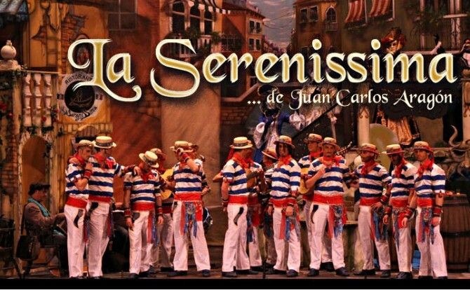 La comparsa de Juan Carlos Aragón 'La Serenissima' ofrecerá cinco actuaciones en Huelva
