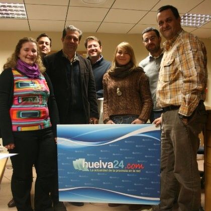 El PA visita la redacción de huelva24.com