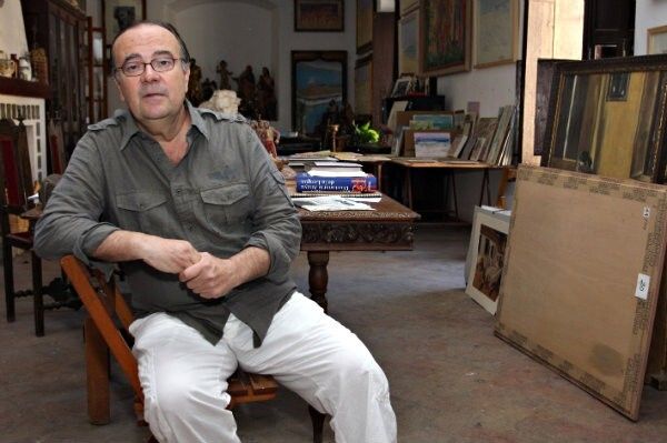 El pintor onubense Florencio Aguilera, medalla de Andalucía 2012