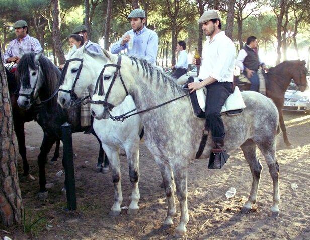 Fin de semana romero en la Pradera de San Isidro de Cartaya