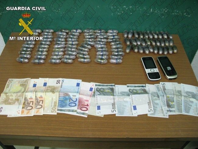 La Guardia Civil desarticula un punto de venta de drogas en Lepe
