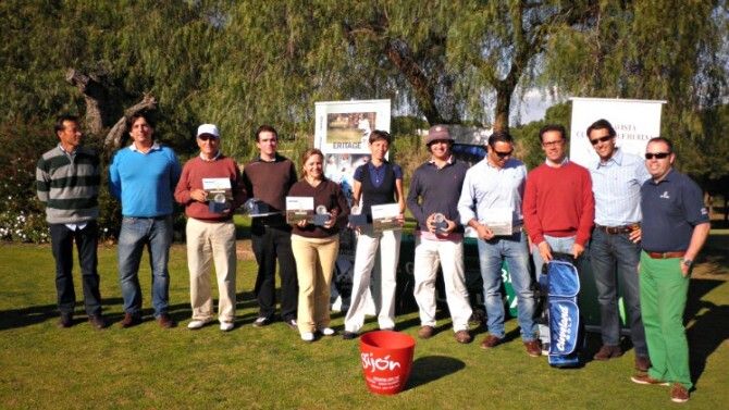 Martínez Cano, García Bustamante y Frederique Adnot, ganadores del Circuito Nacional Eritage Golf Tour