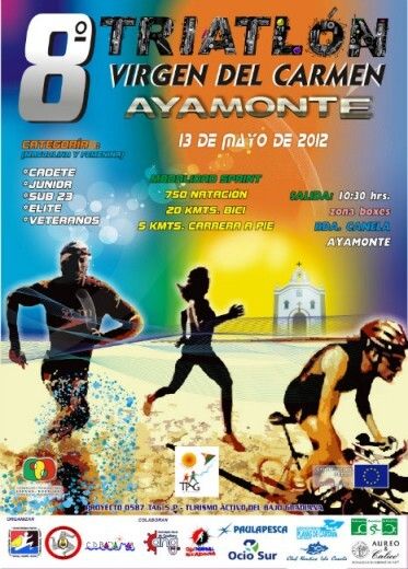 Ayamonte abre el plazo de inscripción del VIII Triatlón Virgen del Carmen de Canela