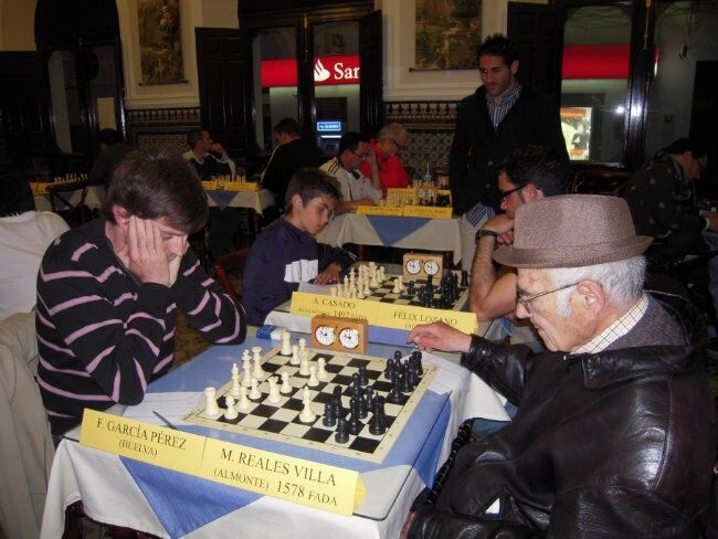El Casino de la Paz acoge el 26 festival de ajedrez 'Villa de Almonte'