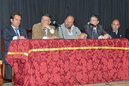Pablo Comas asistió al acto del 10º Aniversario de la Peña Pinzón