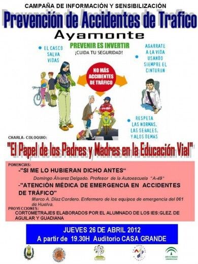 Campaña de Prevención de Accidentes de Tráfico en Ayamonte