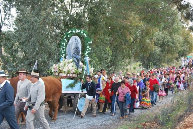 Misa de romeros en honor a la patrona de Pozo del Camino