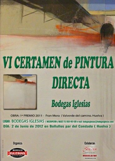Bodegas Iglesias convoca la sexta edición del concurso de pintura directa