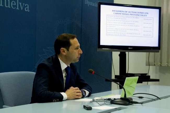 La Diputación acometerá actuaciones en carreteras por valor de 1,6 millones y crea 90 empleos
