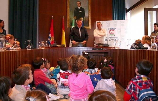 ‘Pleno infantil’ en el Ayuntamiento de Cartaya