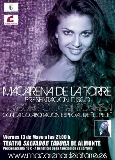 Macarena de la Torre presenta su disco en el Teatro Salvador Távora