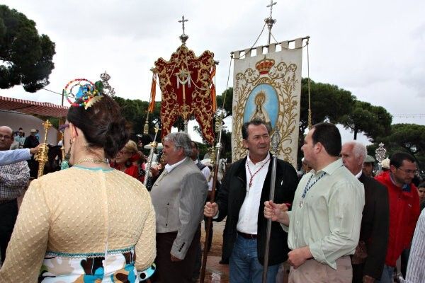Las romerías de Punta Umbría y Aljaraque cruzan sus caminos