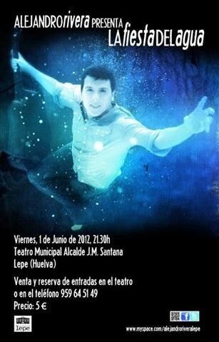 El cantautor Alejandro Rivera presenta en Lepe su nuevo trabajo discográfico 'La fiesta del agua'
