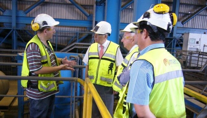 Viguera confía en la consolidación del proyecto Minas de Aguas Teñidas