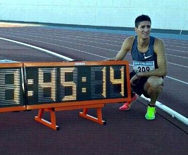 Luis Alberto Marco logra en el Estadio Iberoamericano la mínima olímpica de 800