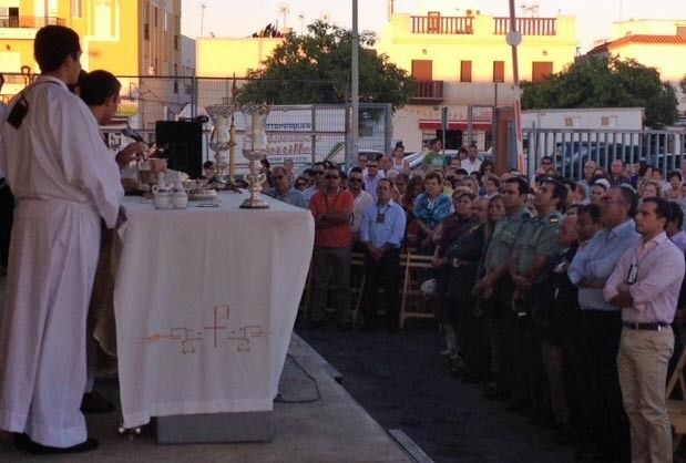 Isla Cristina celebra la Misa de Acción de Gracias a Nuestra Señora del Carmen