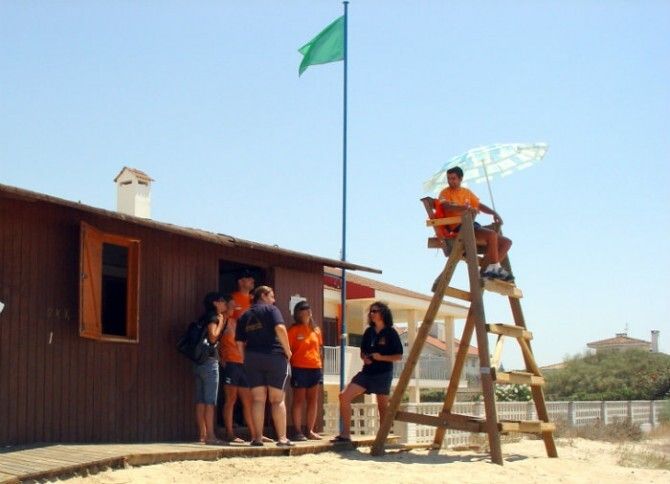 El sistema de localización infantil de Protección Civil garantiza la seguridad de los niños en Punta Umbría