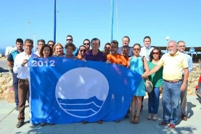 Las banderas azules ya lucen en las playas de Punta Umbría