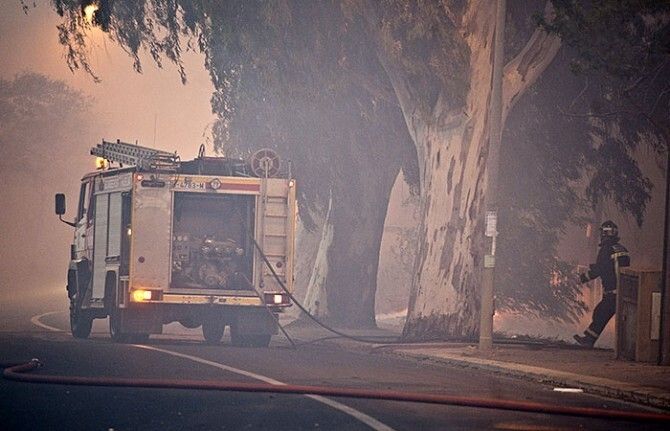 Los bomberos de la capital, excluidos de las actuaciones en el resto de la provincia