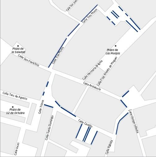 Moguer activa su zona azul el 10 de agosto
