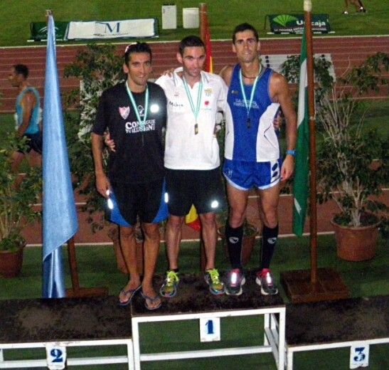 Los atletas onubenses conquistan siete medallas en el Andaluz Absoluto