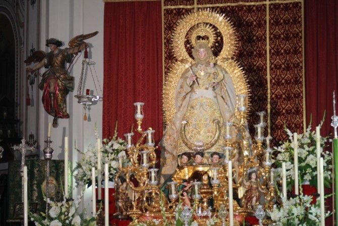 La Palma aguarda expectante la salida procesional de la Virgen del Valle