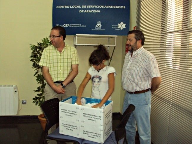 José Joaquín Guerra, ganador de un viaje a Canarias por la Campaña de Verano de empresarios de Aracena