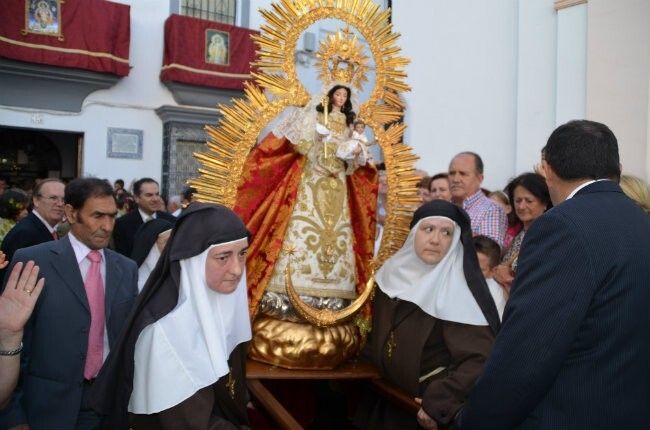 Montemayor visita a Santa Ángela de la Cruz