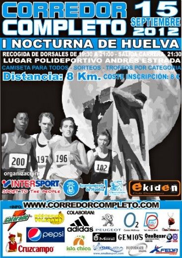 Abierto el plazo de inscripción para la primera Carrera Nocturna de Huelva
