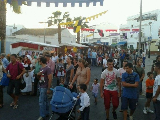 Gran éxito del Mercado Medieval de Aljaraque